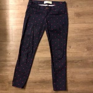 Hollister Polka Dot Khakis